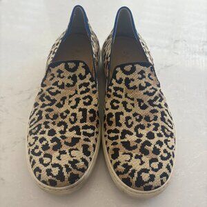 Rothys original slip on sneaker, leopard spots, cat
